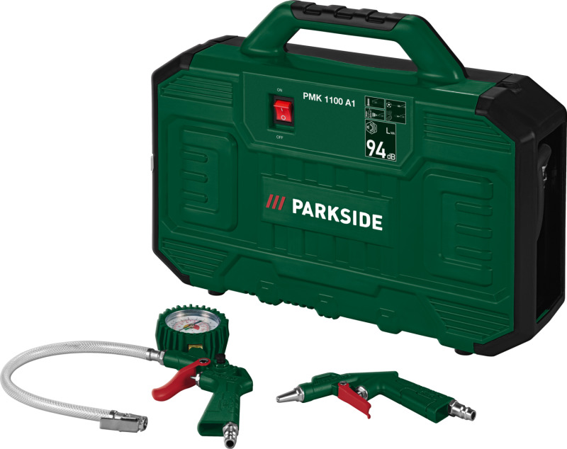 Parkside® Přenosný kompresor PMK 1100 A1