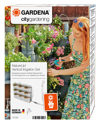 GARDENA Germany GARDENA NatureUp! - zavlažovací sada vertikální - vodovodní kohoutek