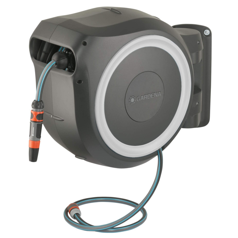 GARDENA Germany GARDENA RollUp L - nástěnný box na hadici (30 m / šedá)