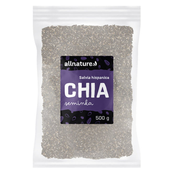 Allnature Chia semínka, 500 g