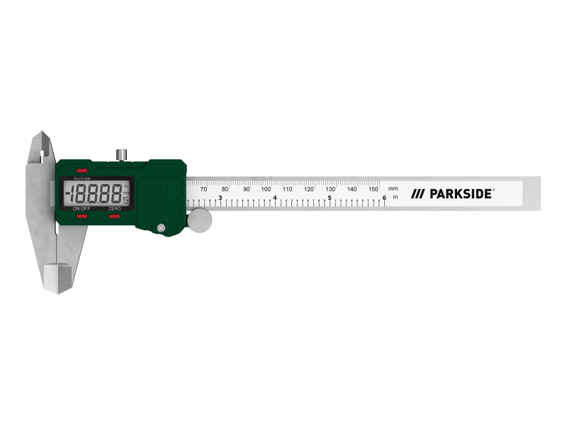 Parkside® Digitální úhloměr / Digitální posuvné měřítko (měřítko)