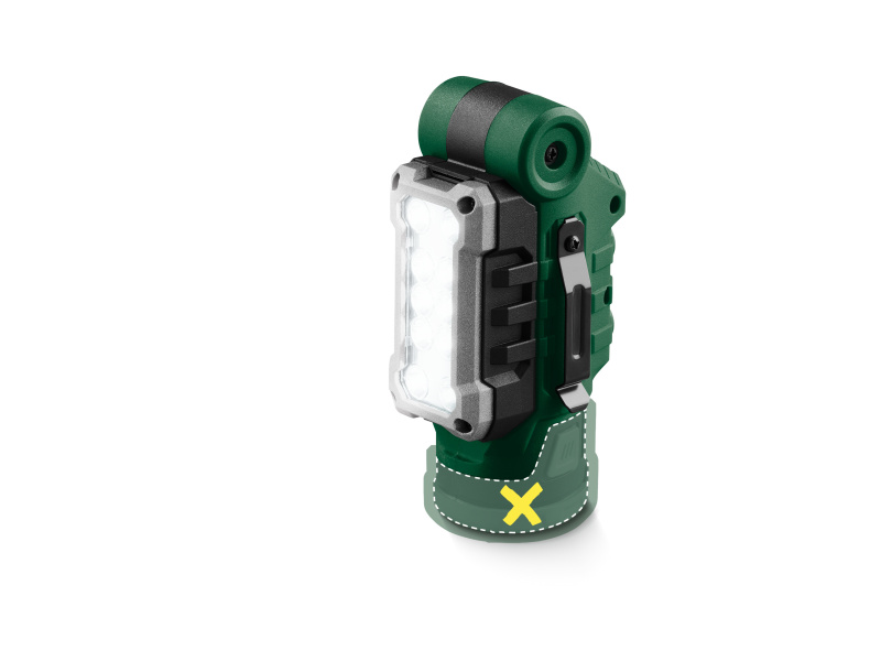 Parkside® Aku pracovní LED světlo Plla 12 D3 – bez akumulátoru a nabíječky