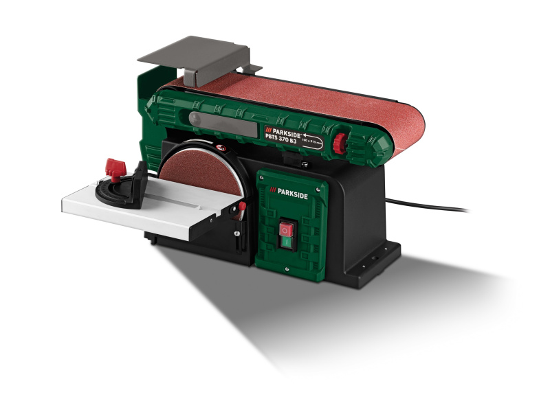 Parkside® Pásová a talířová bruska Pbts 370 B3