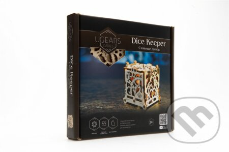 UGEARS 3D puzzle Box na kostky 62 ks