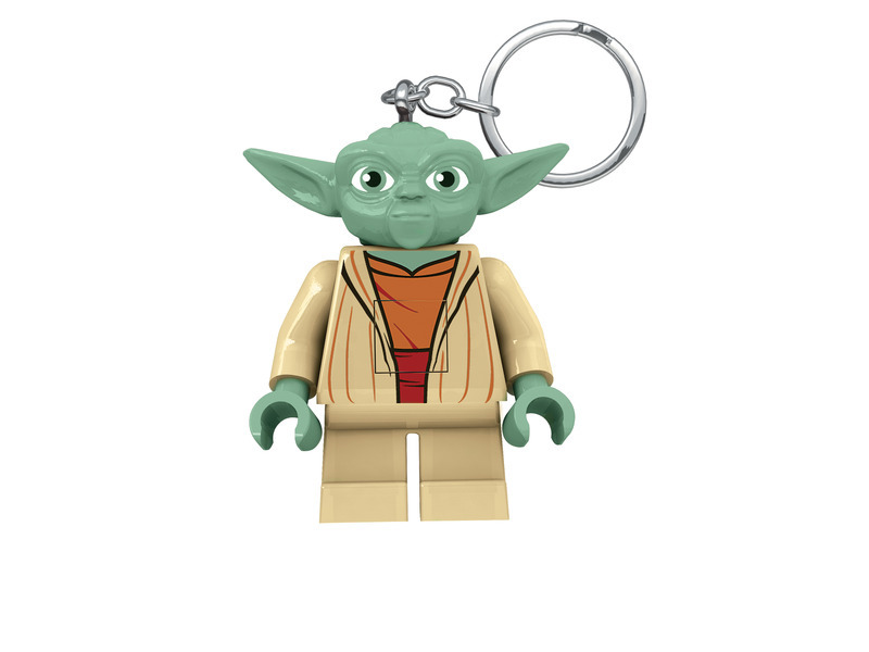 LEGO Star Wars svítící přívěsek na klíče Yoda