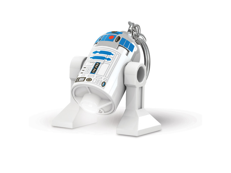 LEGO Star Wars svítící přívěsek na klíče R2D2