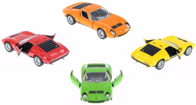Kovový model - Lamborghini Miura P400 SV 1971
