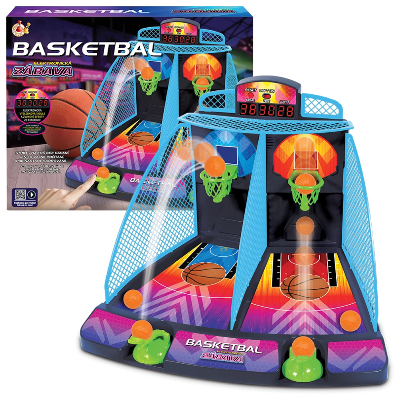 Elektronická hra Basketbal Neon