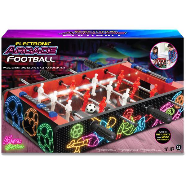Elektronický arkádový stolní fotbal Neon