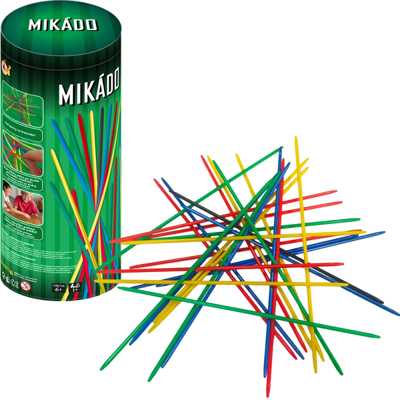 STUDO GAMES- Obří mikádo v plechové krabičce