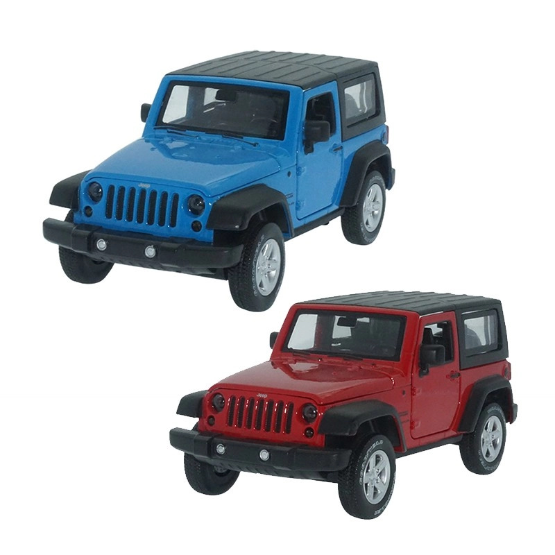 Kovový model Jeep Wrangler se zvukem a světlem 1:32