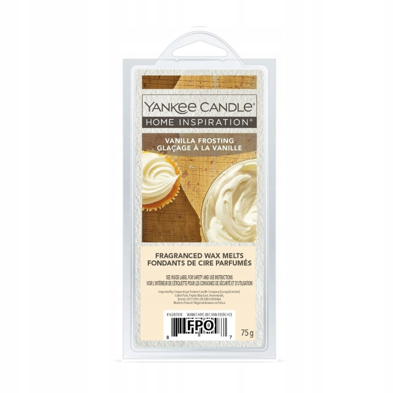 Yankee Candle Vonný vosk Vanilla Frosting 75 g
