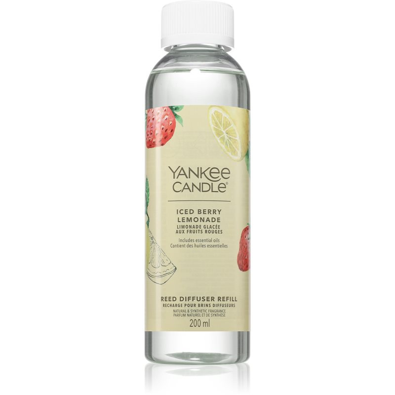 Yankee Candle Iced Berry Lemonade náplň do aroma difuzérů 200 ml