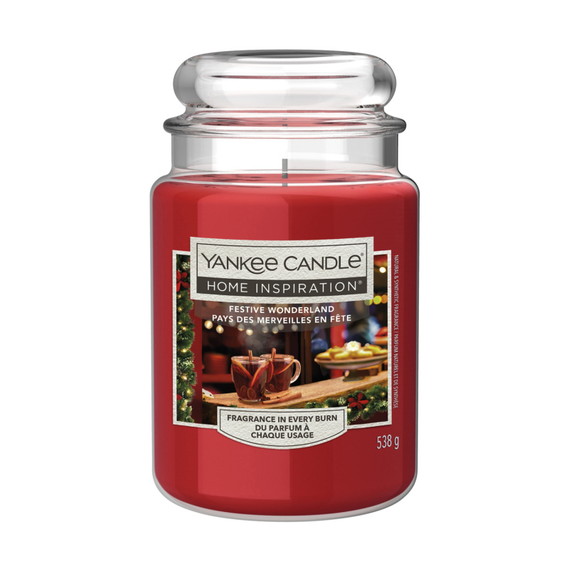 Yankee Candle Vonná svíčka 538 g Festive Wonderland