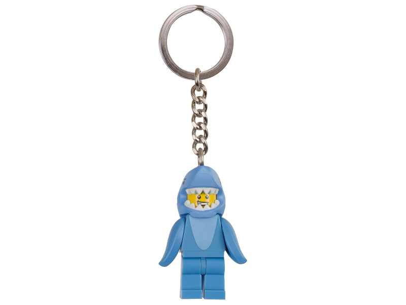LEGO Přívěsek na klíče's chlapíkem v převleku žraloka