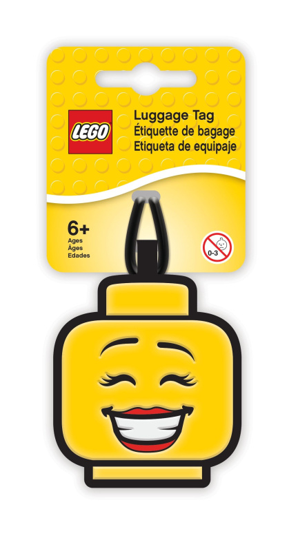 LEGO Holčičí cedulka na zavazadlo
