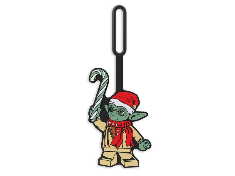 Vánoční cedulka na zavazadlo - Yoda