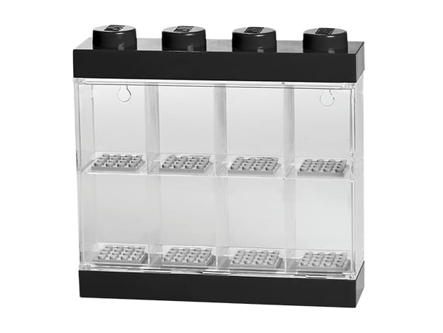 Vitrína pro minifigurky - černá