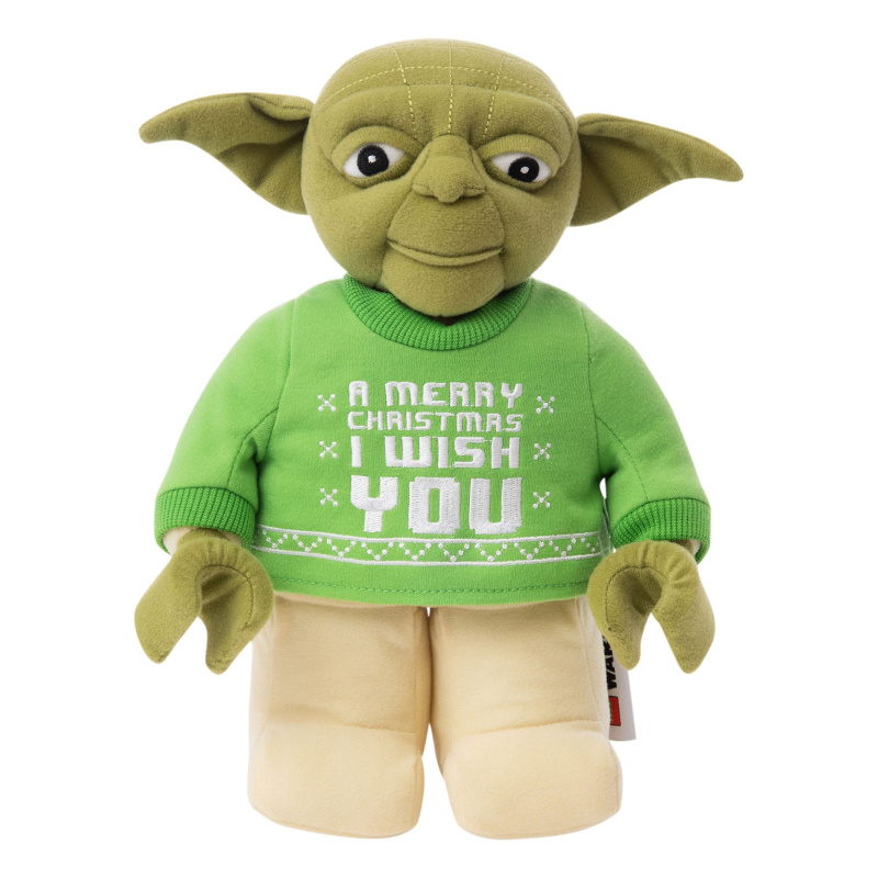 Vánoční plyšový Yoda