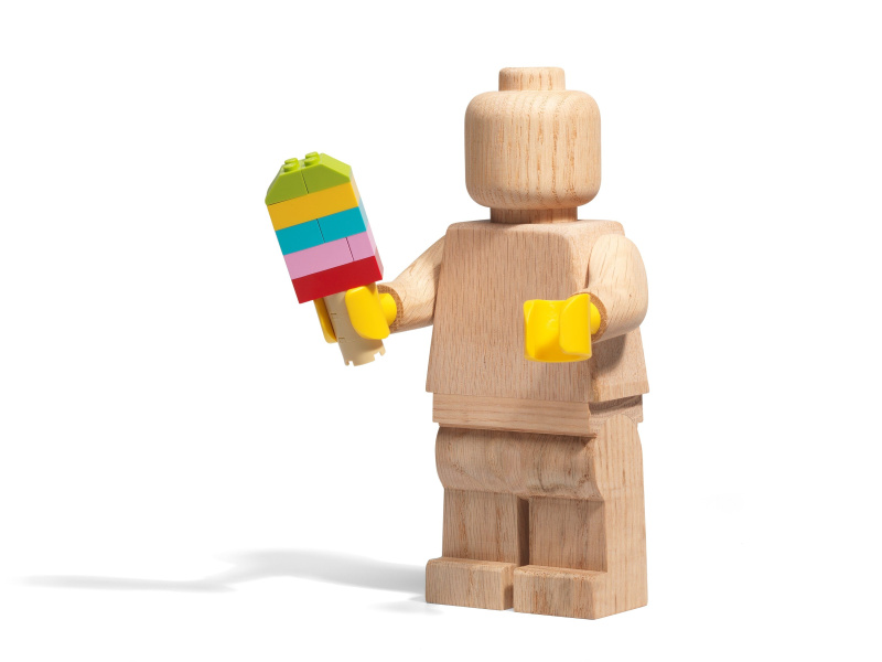 Dřevěná minifigurka