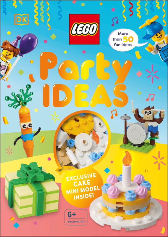 Party Ideas's exkluzivním mini modelem LEGO dortu