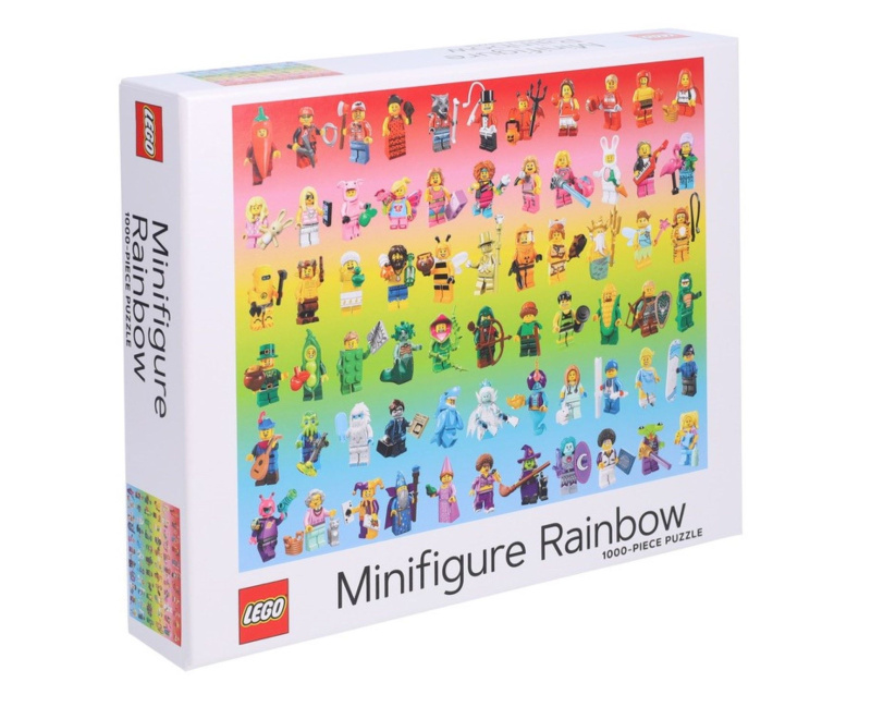 Puzzle's duhou z minifigurek - 1000 dílků