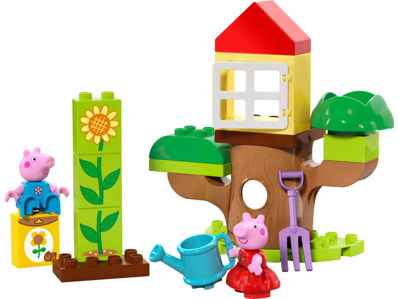 Prasátko Peppa - zahrada a dům na stromě
