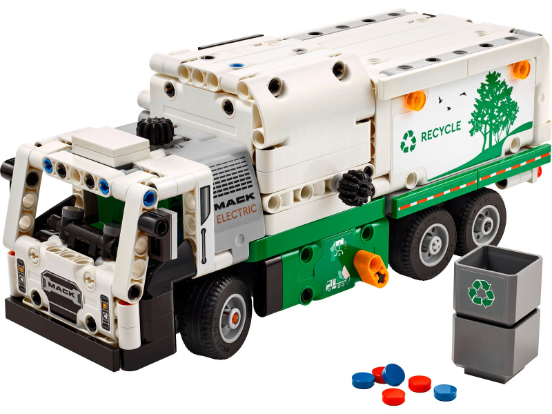 Popelářský vůz Mack LR Electric