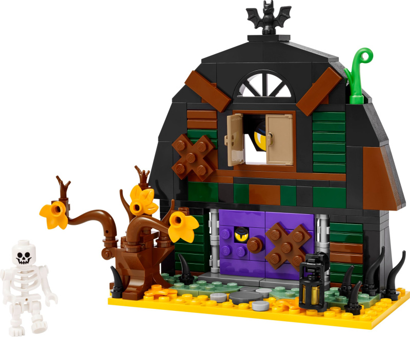 Halloweenská stodola