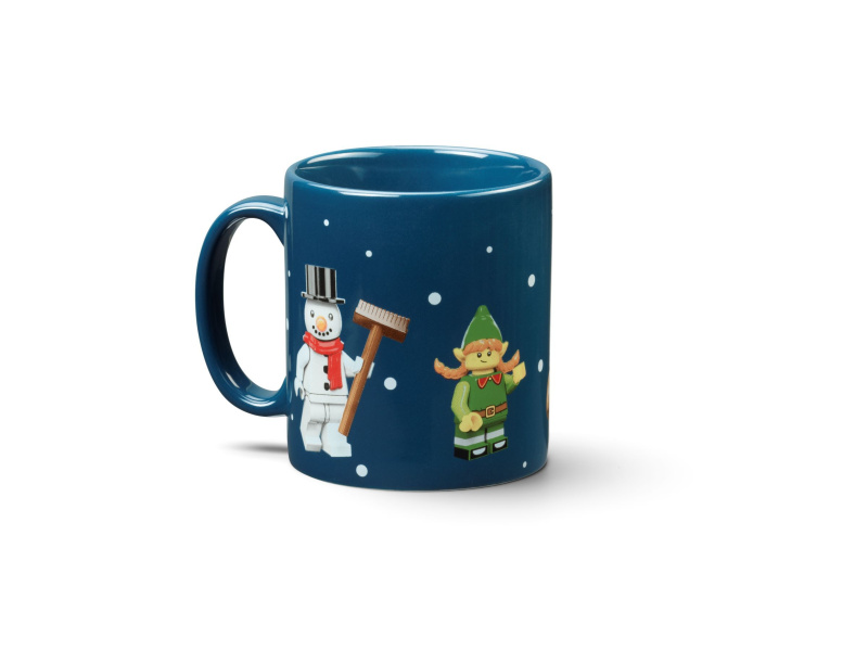Vánoční keramický hrnek - Minifigurky