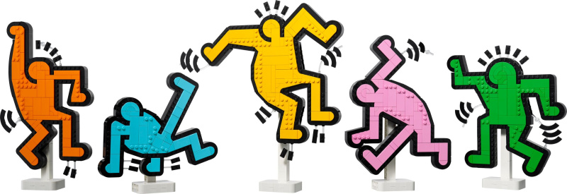 Keith Haring - Tančící postavy