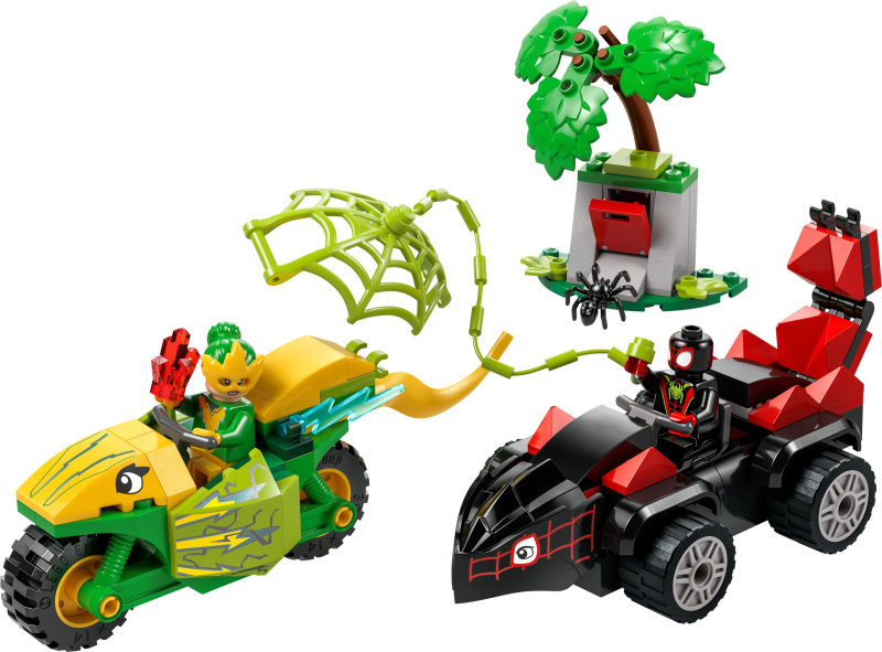 Spin, Electro a honička's dinosauřím vozidlem
