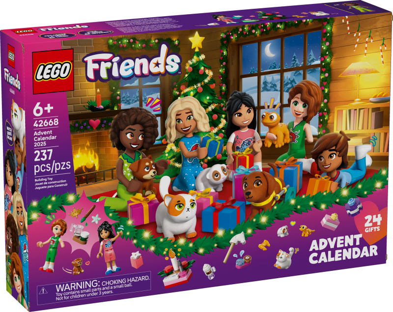 LEGO Friends Adventní kalendář 2025