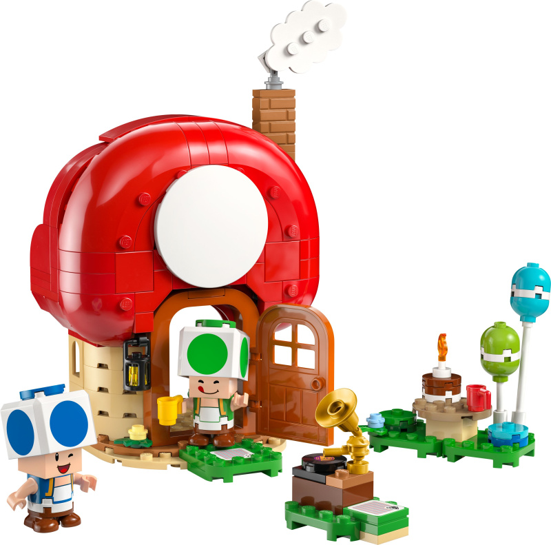 Toad a párty v jeho domku