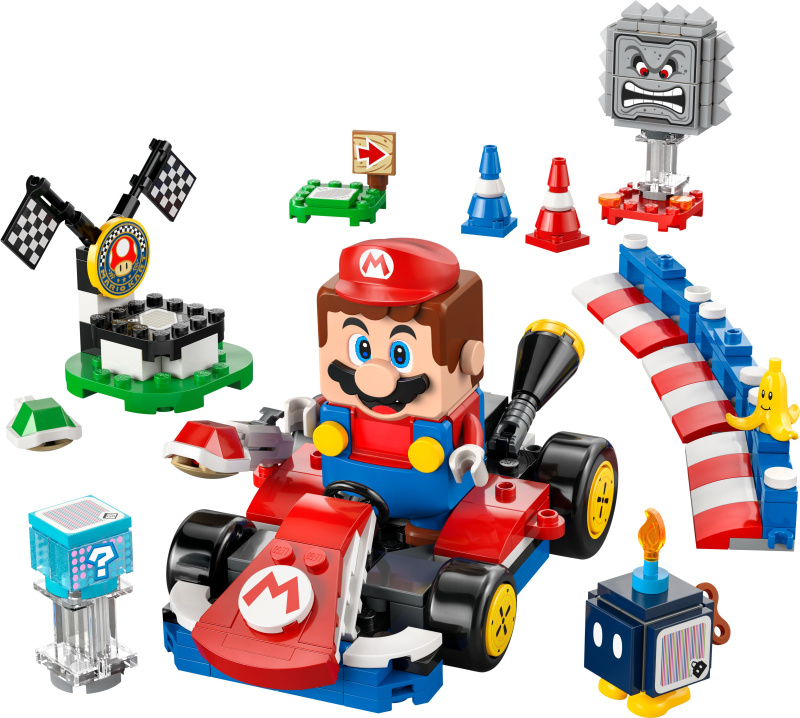 Mario Kart - Interaktivní LEGO Mario a Standard Kart