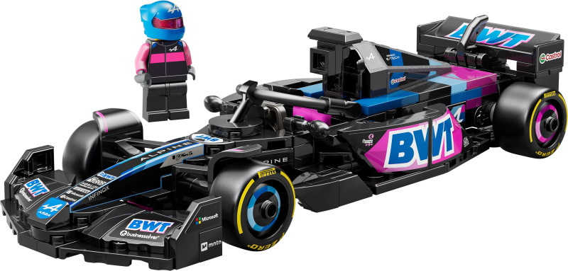Závodní auto BWT Alpine F1 Team A524