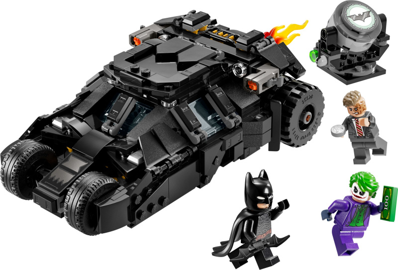 Batman Tumbler vs. Two-Face a Joker