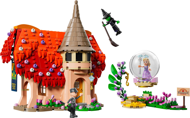 Glinda a Elphaba a návštěva v Munchkinlandu
