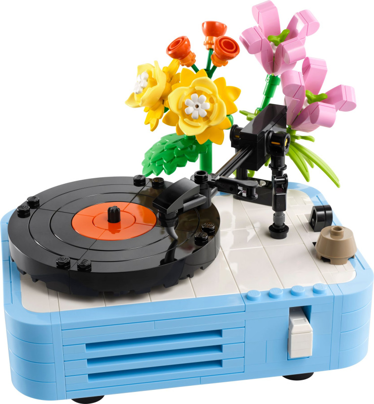 Gramofon's květinami