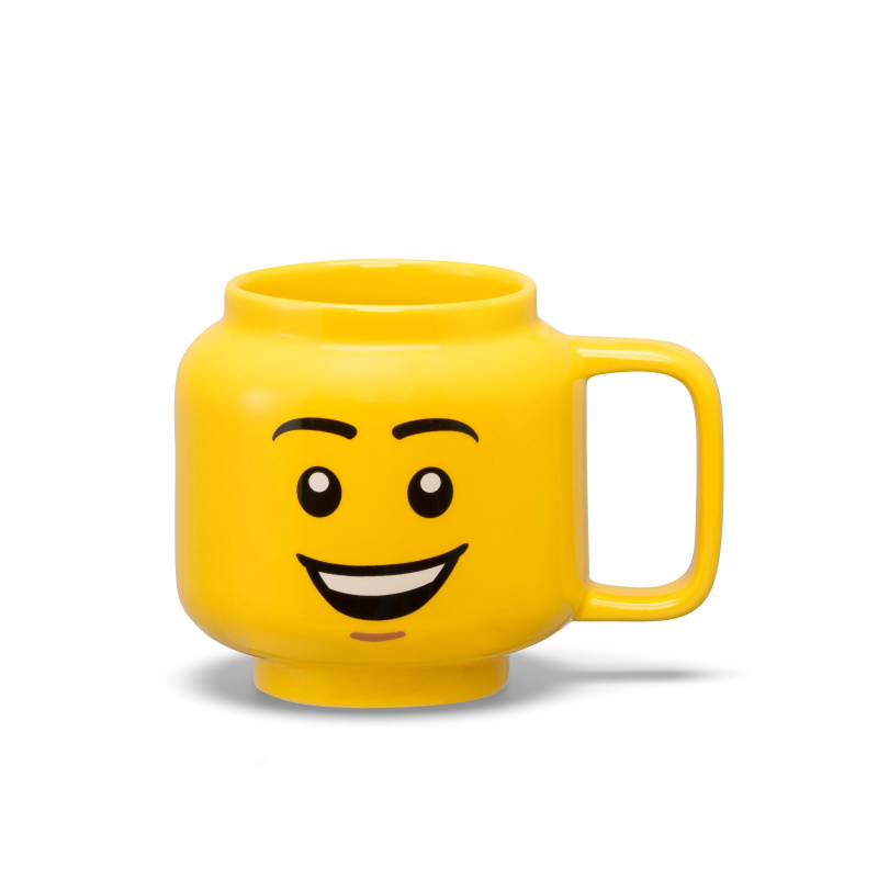 Malý keramický hrnek - veselý chlapec