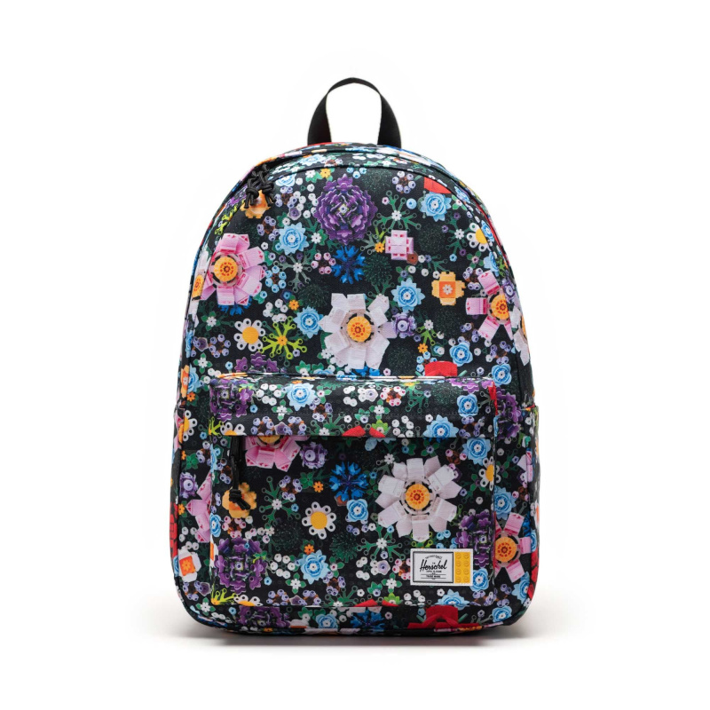 Herschel Classic XL batoh - Květiny na zahradě
