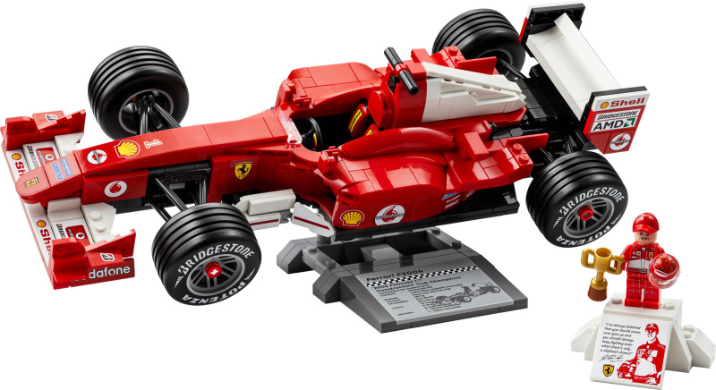 Ferrari F2004 a Michael Schumacher