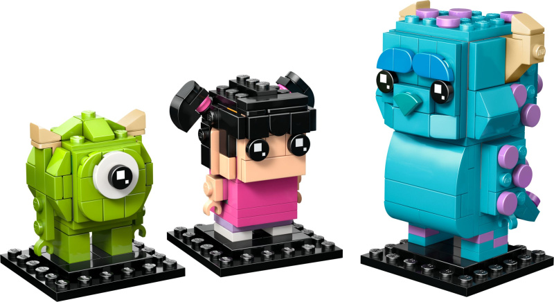 Figurky: Sulley, Mike a Boo