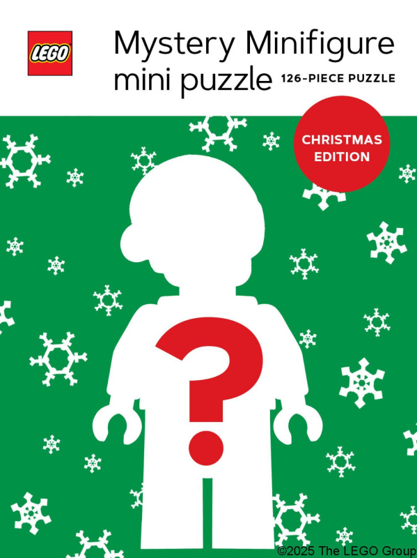 Mini puzzle Tajemná minifigurka - 2. vánoční edice