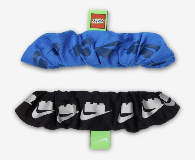 Kolekce Nike x LEGO - gumičky do vlasů (2 kusy)