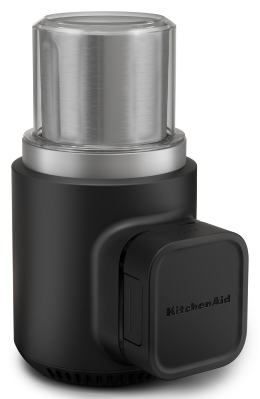 KitchenAid Bezdrátový mlýnek na kávu GO s baterií, 5KBGR111, černá mat  5KBGR111BM