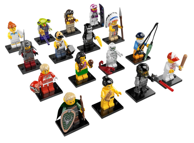 Lego® 8803 ucelená kolekce 16 minifigurek série 3