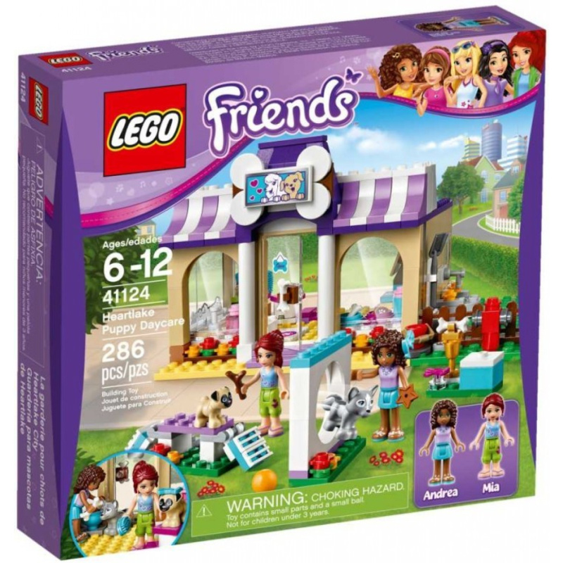 Lego® friends 41124 péče o štěňátka v heartlake