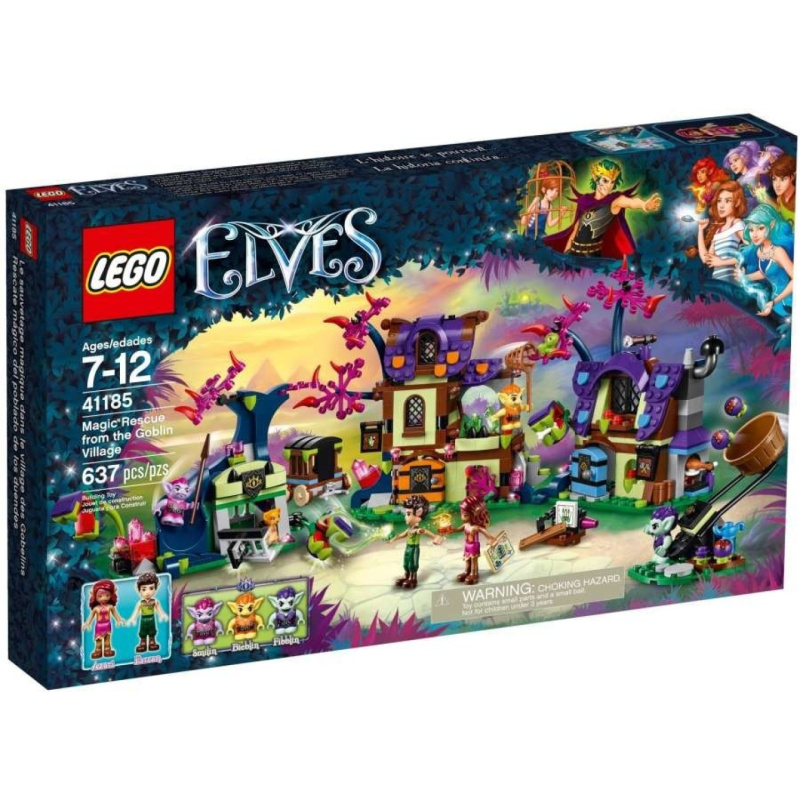 Lego® elves 41185 kouzelná záchrana ze skřetí vesnice