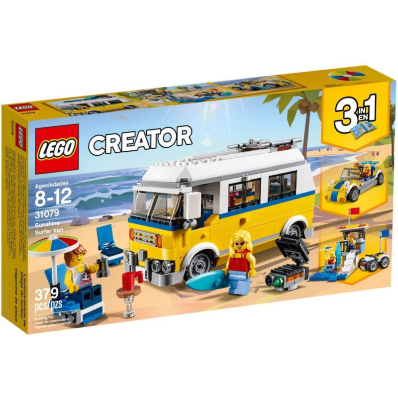 Lego® creator 31079 surfařská dodávka sunshine